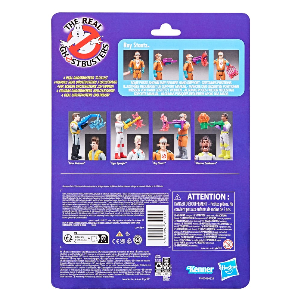 Hasbro The Real Ghostbusters Kenner Classics Action Figure Ray Stantz & Jail Jaw Geist by LAB7 Malta, Europe