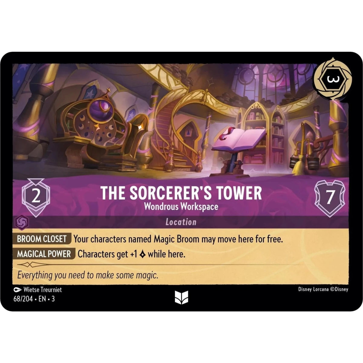 The Sorcerer's Tower - Wondrous Workspace (68/204) (Into the Inklands) in Malta | LAB7