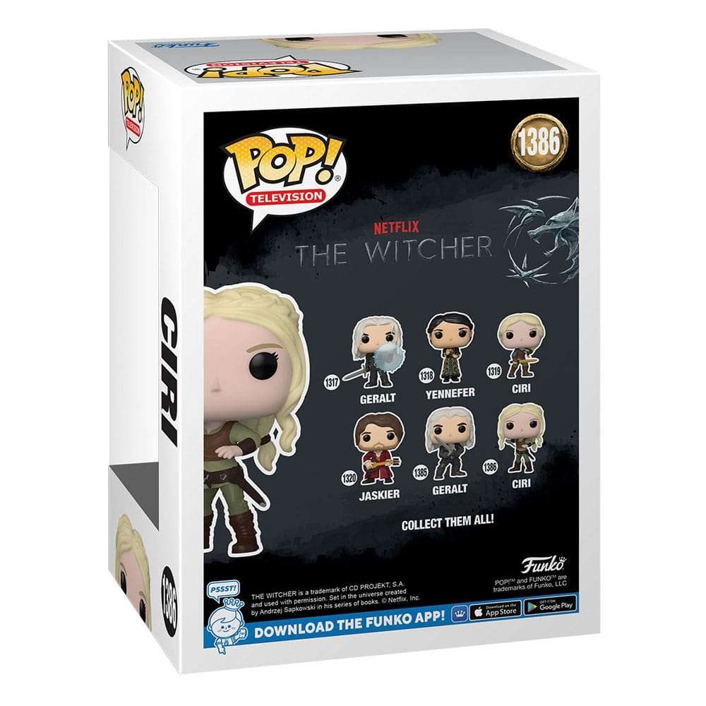 Funko The Witcher (2019) - Ciri with Sword Pop! Vinyl Figure by LAB7 Malta, Europe