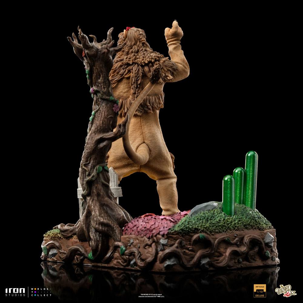 Iron Studios The Wizard of Oz Deluxe Art Scale Statue 1/10 Cowardly Lion 20 cm by LAB7 Malta, Europe