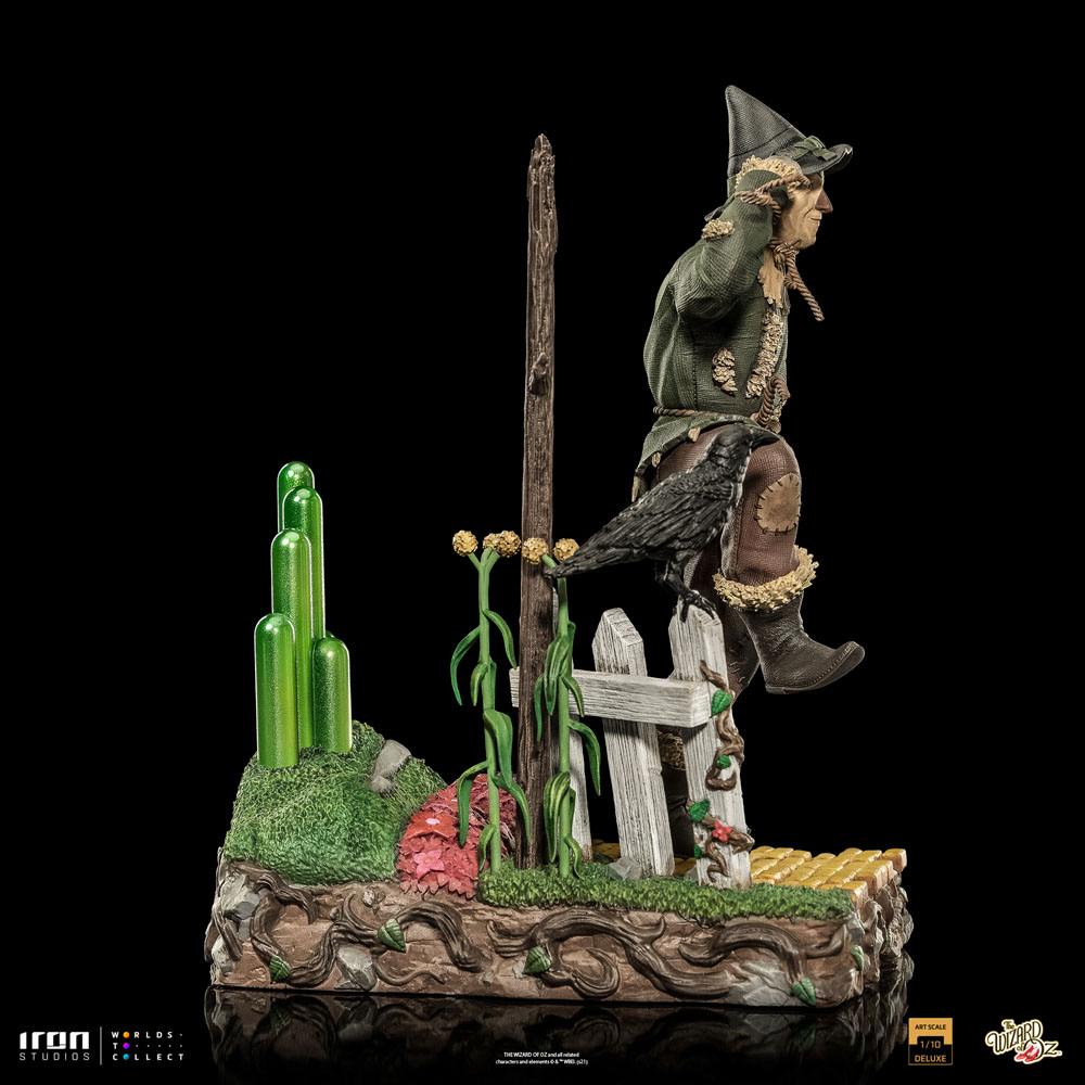 Iron Studios The Wizard of Oz Deluxe Art Scale Statue 1/10 Scarecrow 21 cm by LAB7 Malta, Europe