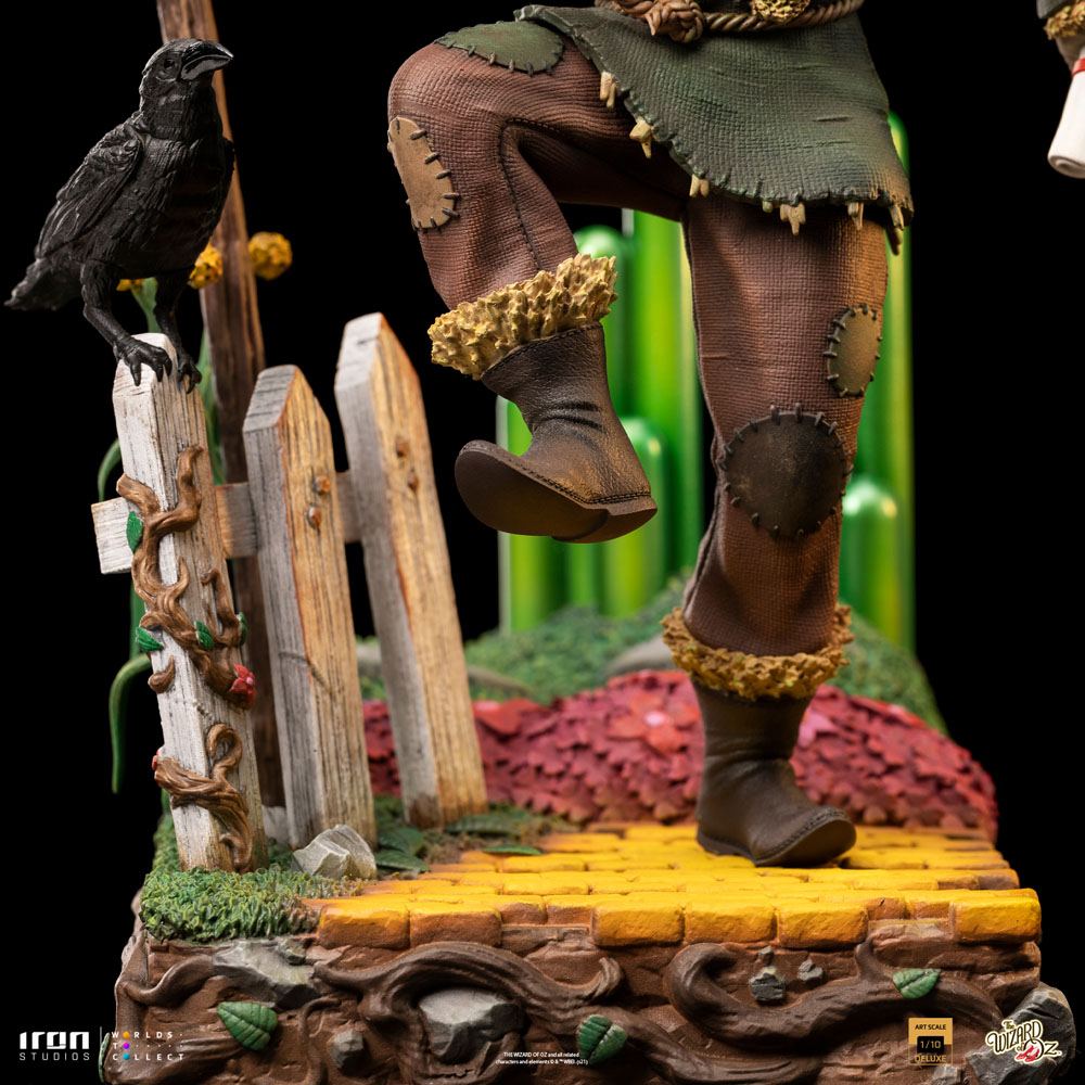 Iron Studios The Wizard of Oz Deluxe Art Scale Statue 1/10 Scarecrow 21 cm by LAB7 Malta, Europe