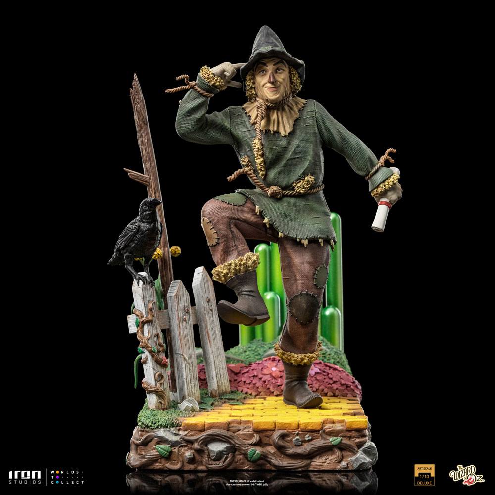 Iron Studios The Wizard of Oz Deluxe Art Scale Statue 1/10 Scarecrow 21 cm by LAB7 Malta, Europe