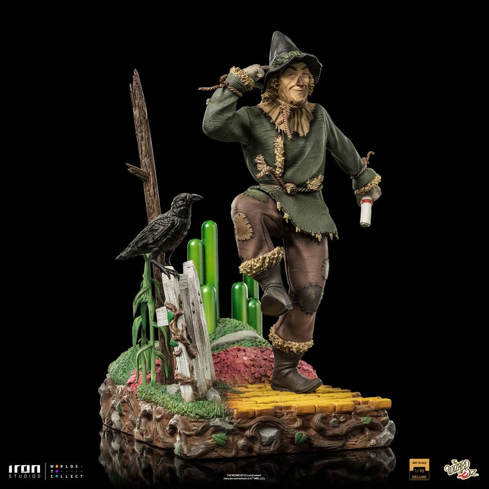 Iron Studios The Wizard of Oz Deluxe Art Scale Statue 1/10 Scarecrow 21 cm by LAB7 Malta, Europe
