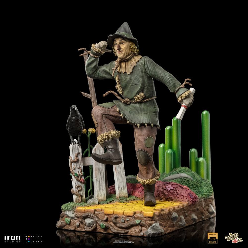 Iron Studios The Wizard of Oz Deluxe Art Scale Statue 1/10 Scarecrow 21 cm by LAB7 Malta, Europe