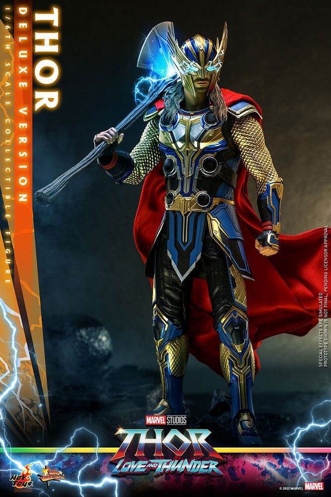 Hot Toys Thor: Love & Thunder Masterpiece Action Figure 1/6 Thor (Deluxe Version) 32 cm by LAB7 Malta, Europe