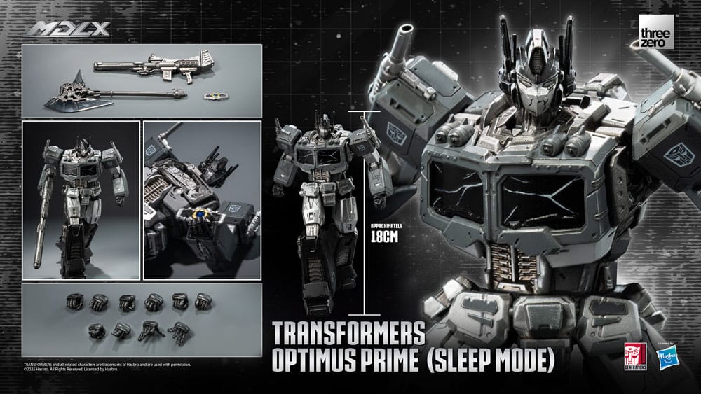 Threezero Transformers MDLX – Optimus Prime (Sleep Mode) HEO Exclusive 18 cm by LAB7 Malta, Europe