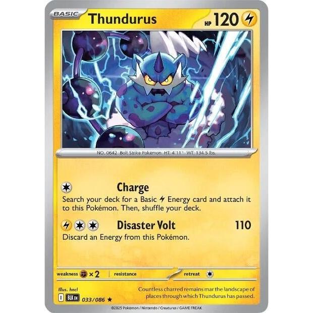 Thundurus (033/086) (SV: Black Bolt) in Malta | LAB7