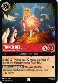 Ravensburger Tinker Bell - Temperamental Fairy (115/204) (Whispers in the Well) by LAB7 Malta, Europe