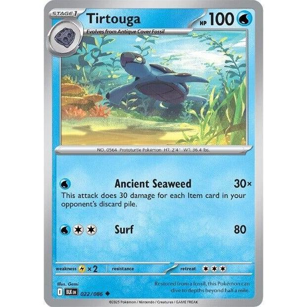 Pokemon Tirtouga (022/086) (SV: Black Bolt) by LAB7 Malta, Europe