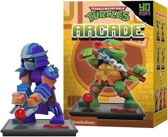 Mighty Jaxx TMNT Arcade Mystery Figurines by Mighty Jaxx – Set of 6 by LAB7 Malta, Europe