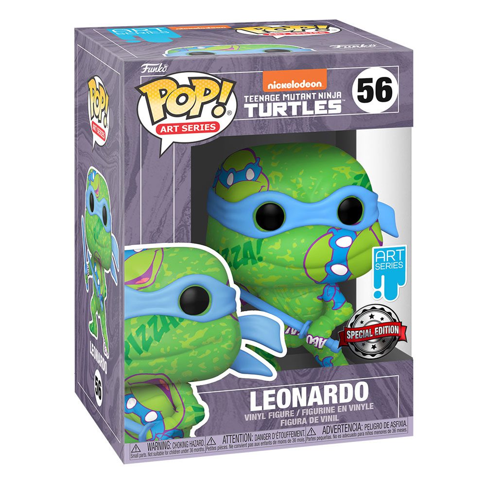 Funko TMNT II: The Secret of the Ooze - Leonardo Artist Series Pop! 56 by LAB7 Malta, Europe