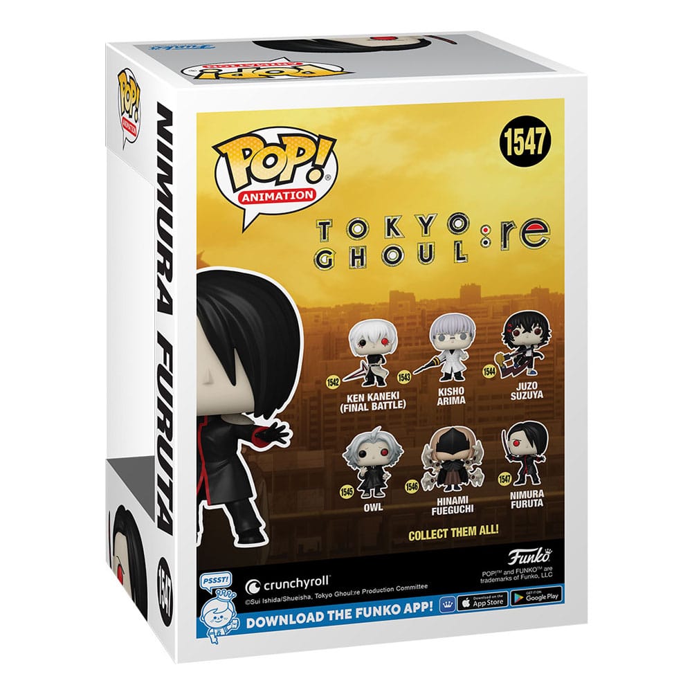 Funko Tokyo Ghoul:re POP! Animation Vinyl Figure Nimura Furuta 9 cm by LAB7 Malta, Europe