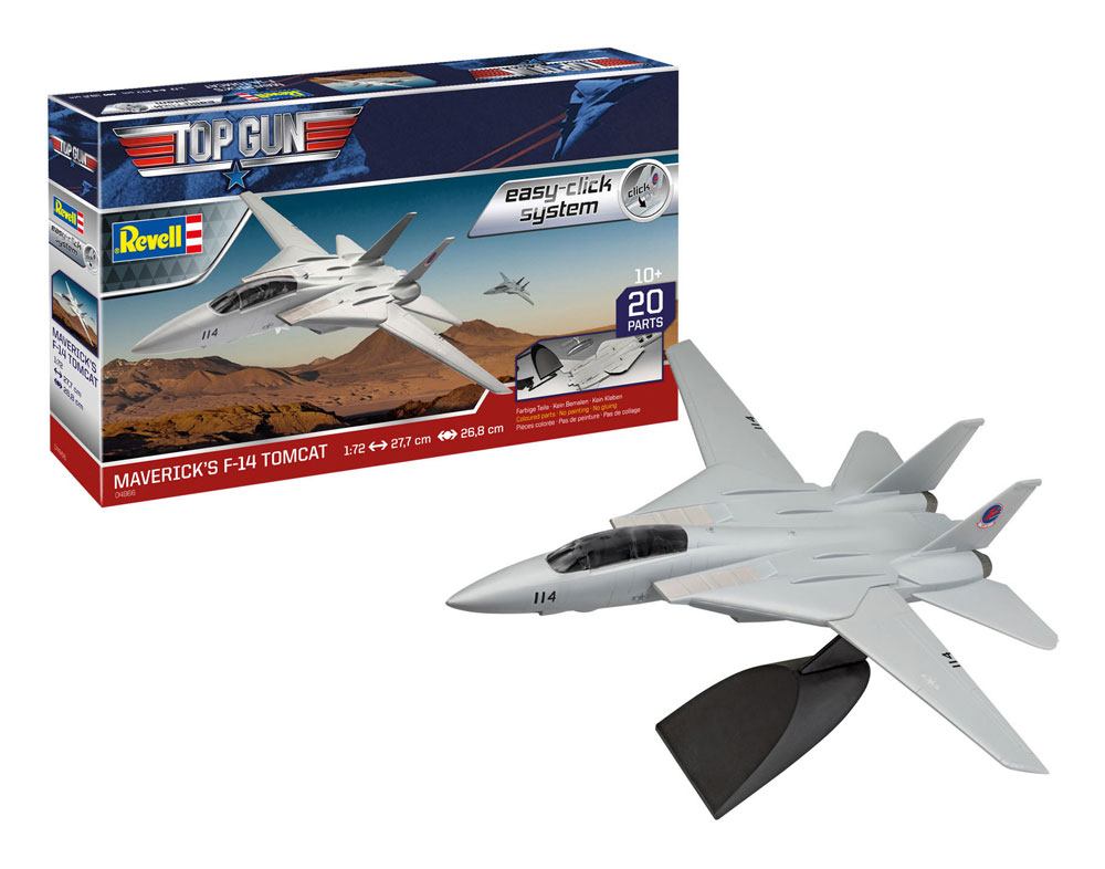 LAB7 Top Gun Top Gun Easy - Click Model Kit 1/72 F - 14 Tomcat 27 cm by LAB7 Malta, Europe