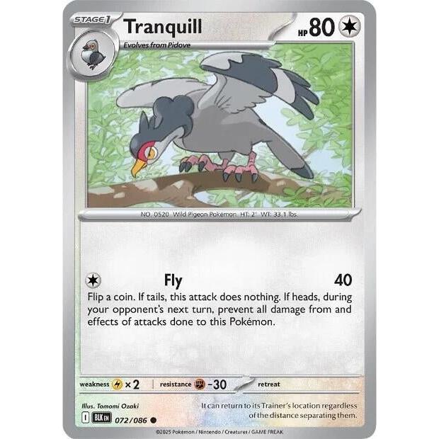 Tranquill (072/086) (SV: Black Bolt) in Malta | LAB7