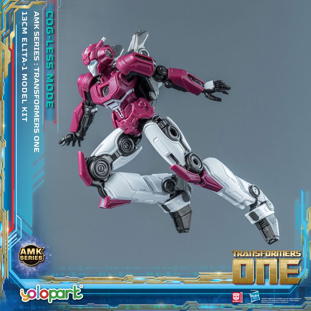 Yolopark Transformers One AMK Mini Series Elita - 1 Plastic Model Kit – 13 cm by LAB7 Malta, Europe