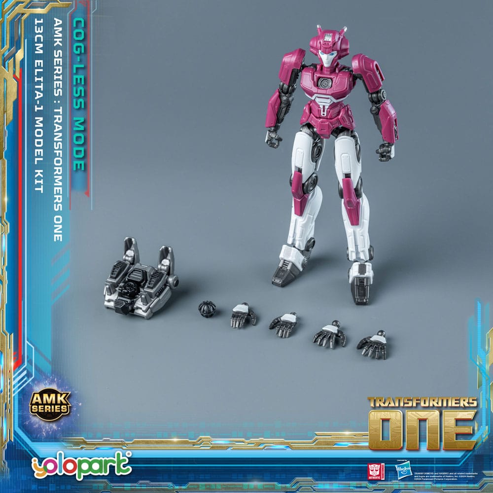 Yolopark Transformers One AMK Mini Series Elita - 1 Plastic Model Kit – 13 cm by LAB7 Malta, Europe