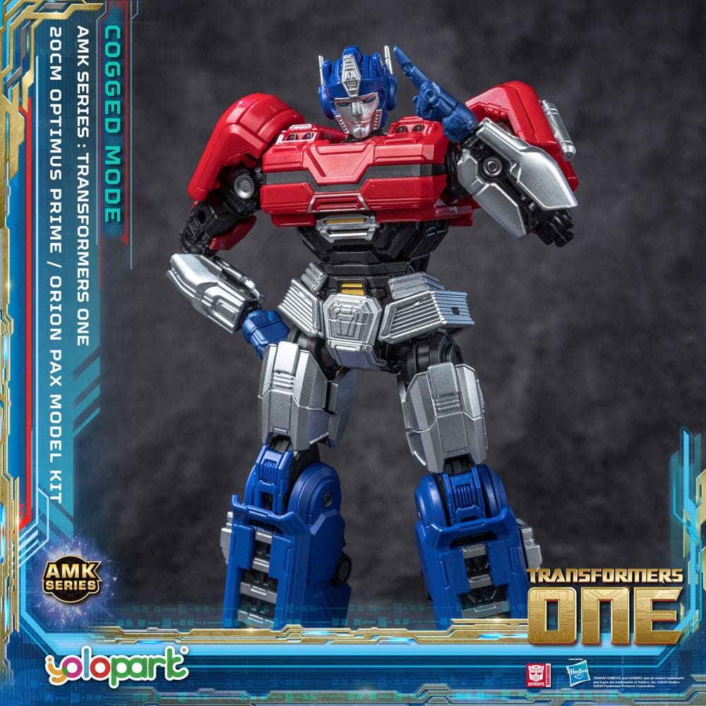 Yolopark Transformers One AMK Series Orion Pax Plastic Model Kit – 20 cm by LAB7 Malta, Europe
