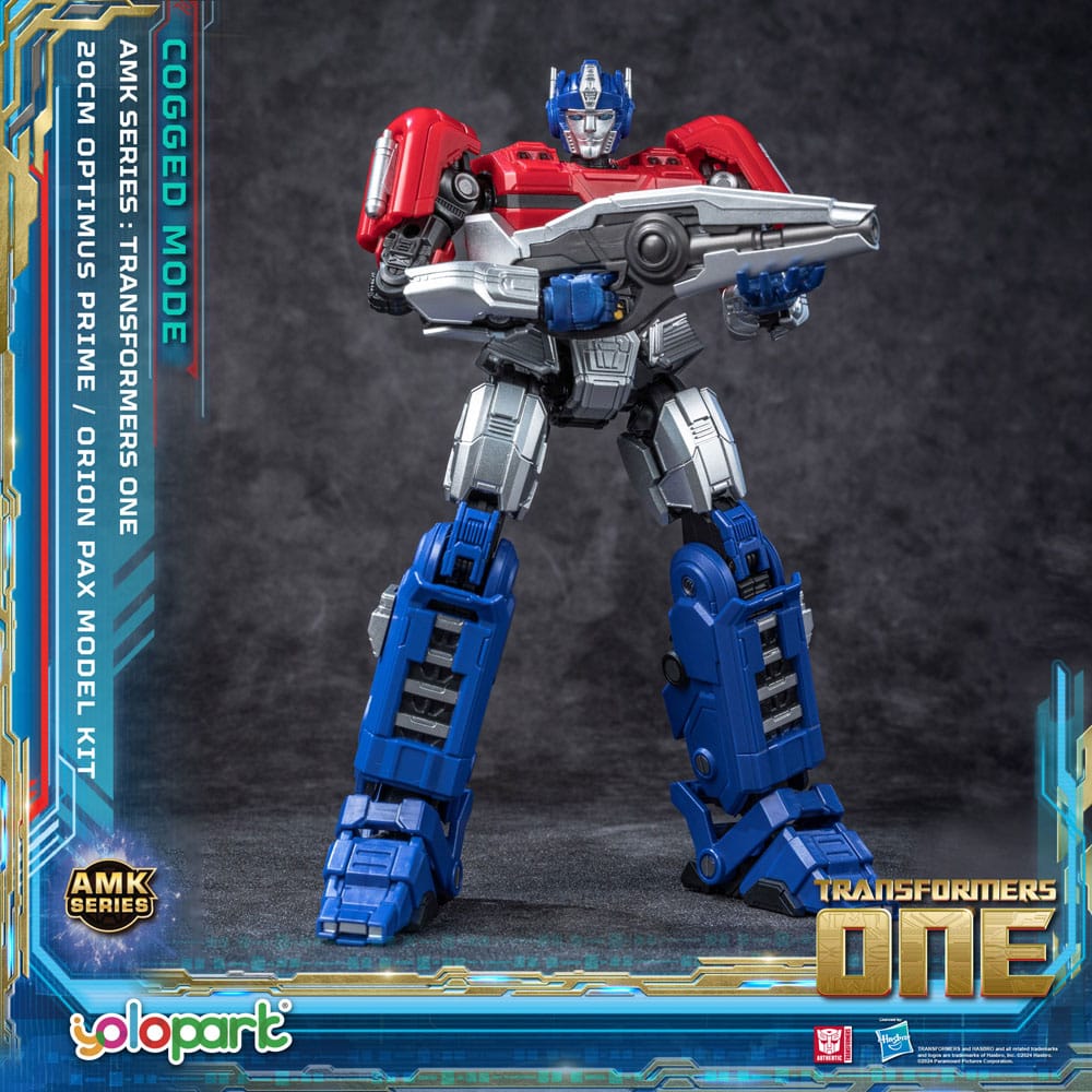 Yolopark Transformers One AMK Series Orion Pax Plastic Model Kit – 20 cm by LAB7 Malta, Europe