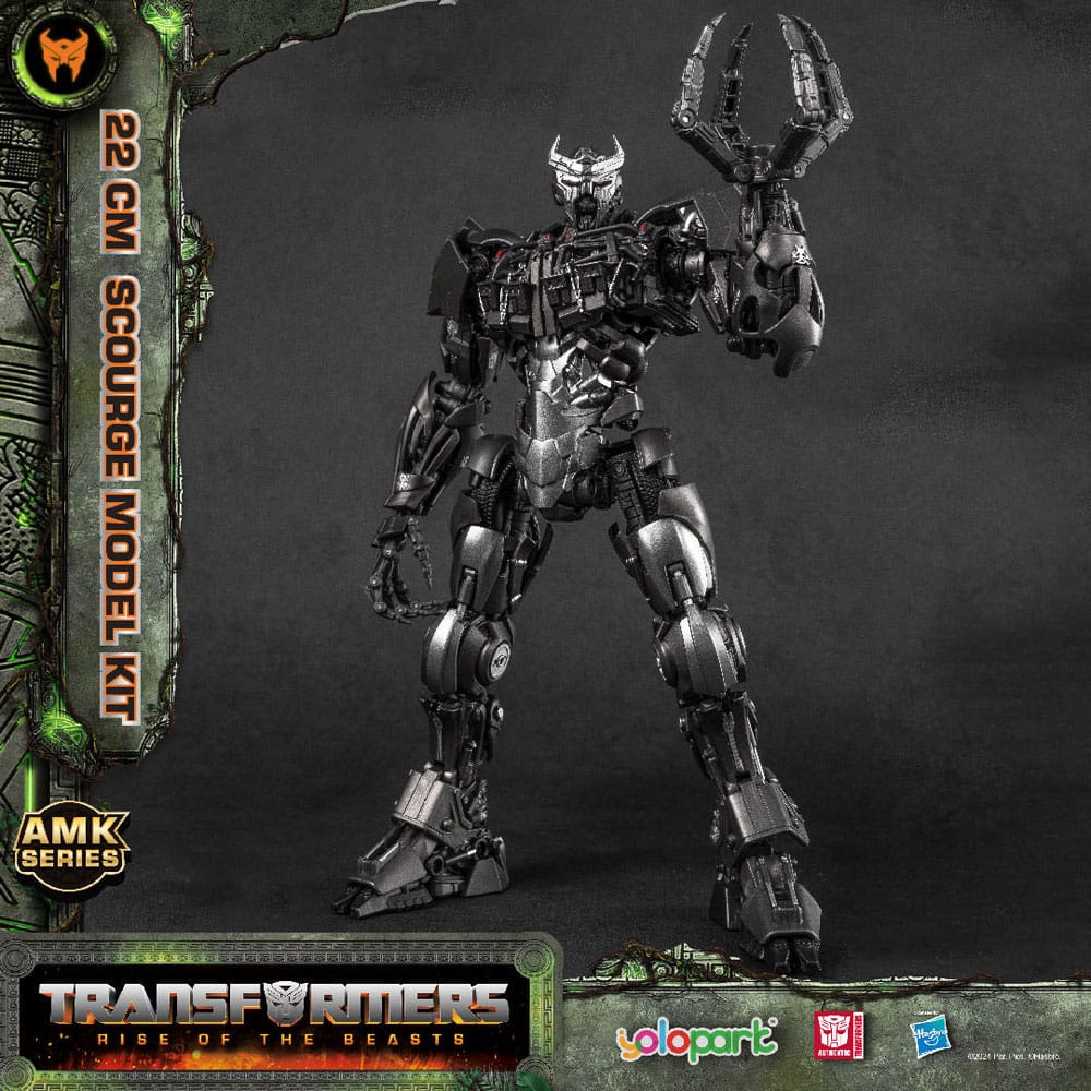 Yolopark Transformers Rise of the Beasts AMK Scourge Model Kit 22cm by LAB7 Malta, Europe