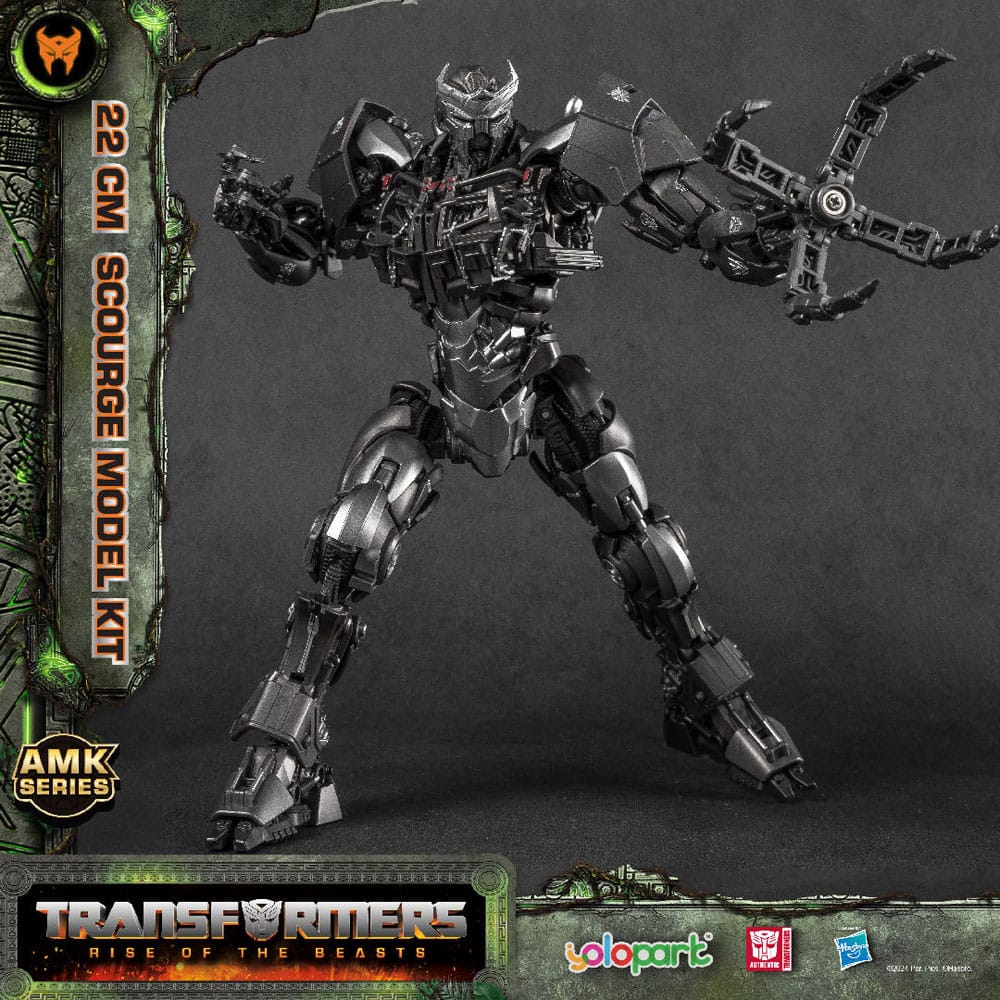 Yolopark Transformers Rise of the Beasts AMK Scourge Model Kit 22cm by LAB7 Malta, Europe