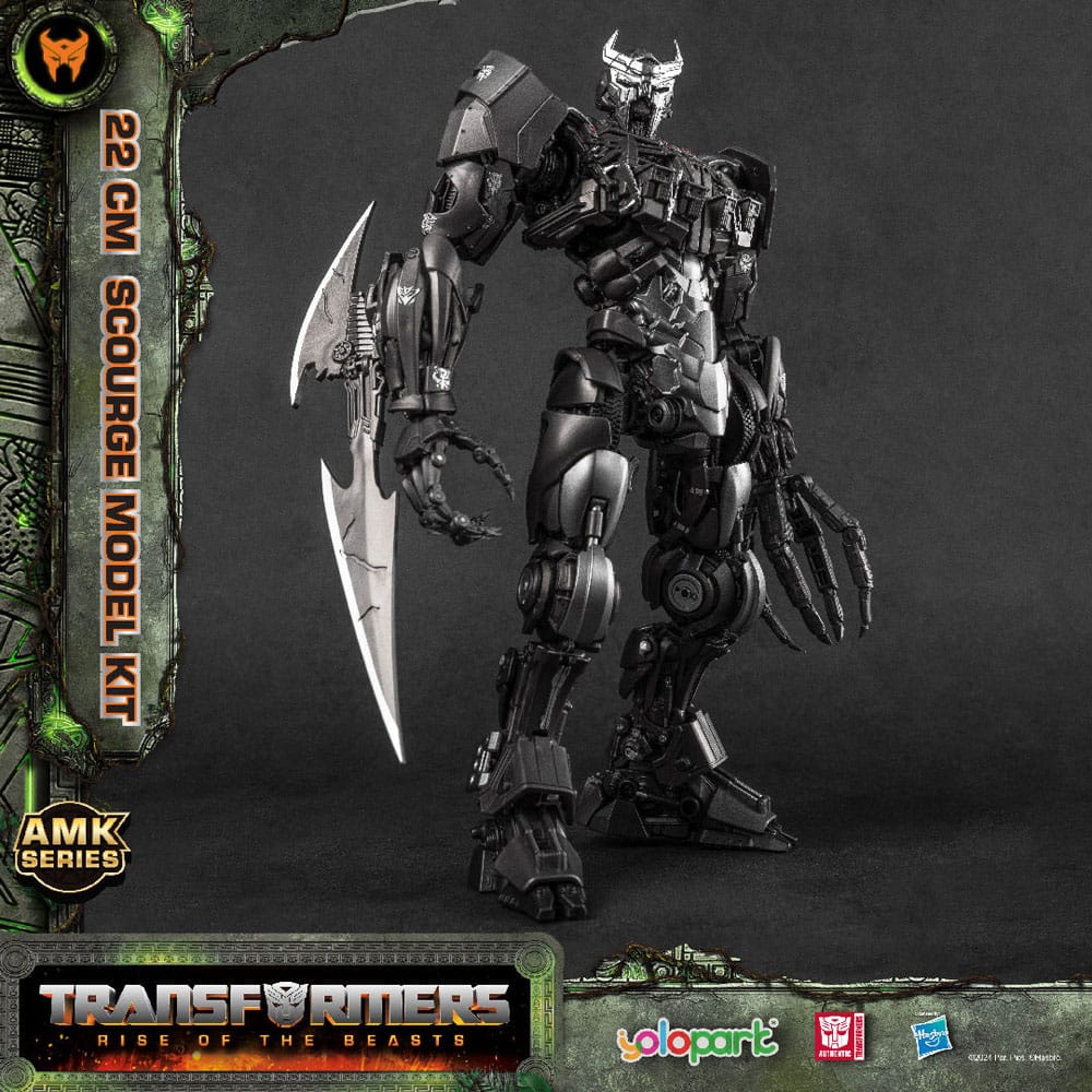 Yolopark Transformers Rise of the Beasts AMK Scourge Model Kit 22cm by LAB7 Malta, Europe