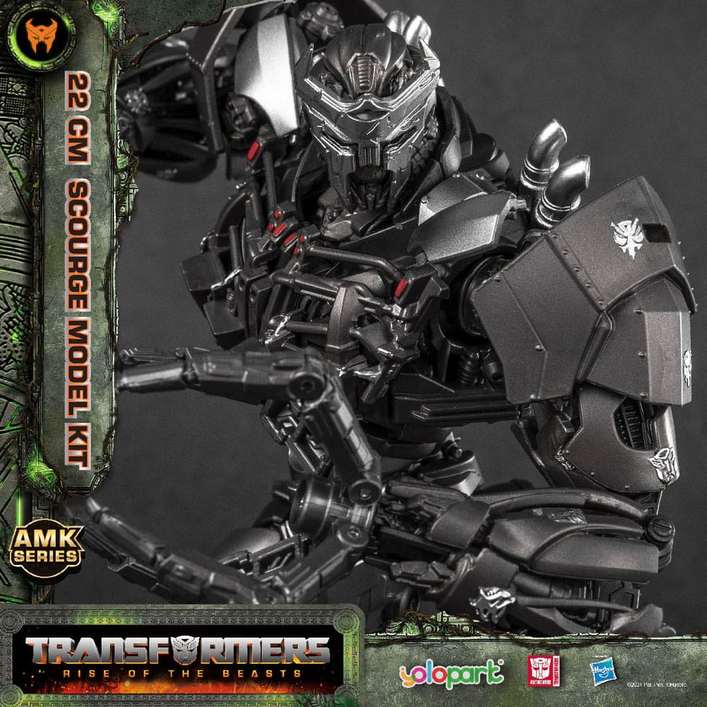 Yolopark Transformers Rise of the Beasts AMK Scourge Model Kit 22cm by LAB7 Malta, Europe