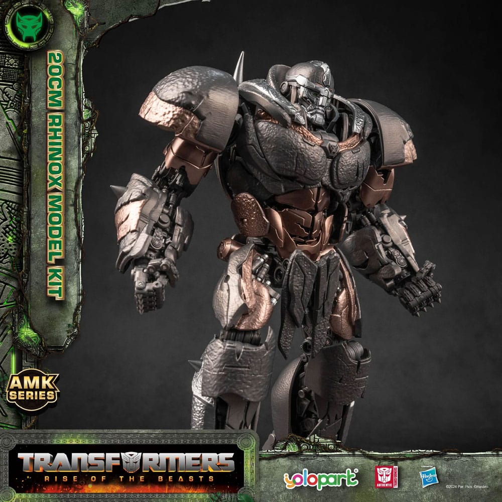 Yolopark Transformers: Rise of the Beasts AMK Series Rhinox Model Kit – 20 cm by LAB7 Malta, Europe
