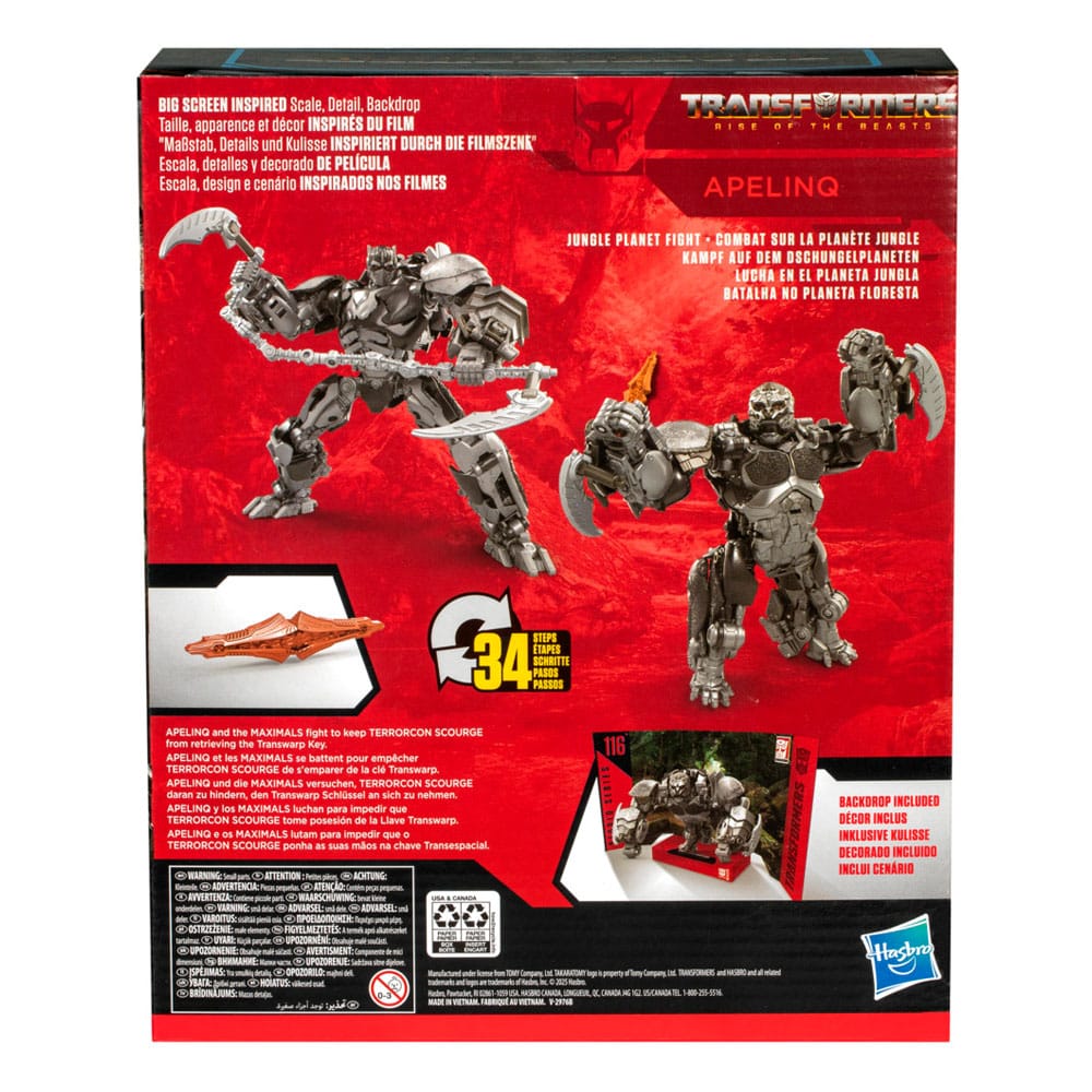 Hasbro Transformers Studio Series Leader Class Apelinq 22 cm – Rise of the Beasts by LAB7 Malta, Europe