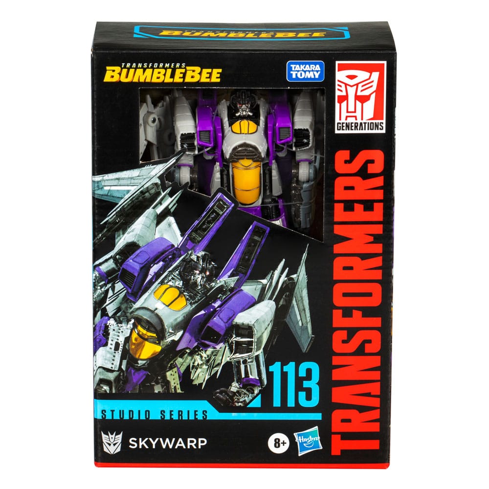 Hasbro Transformers Studio Series Voyager Class Skywarp 17 cm – Bumblebee Movie by LAB7 Malta, Europe