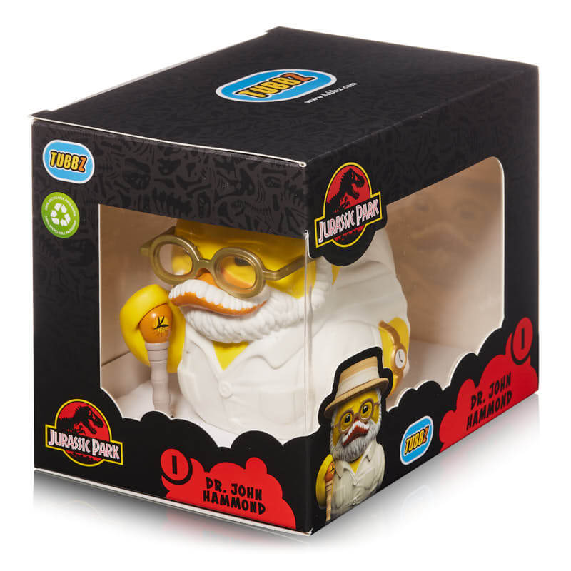 TUBBZ TUBBZ Jurassic Park Dr. John Hammond – Boxed Edition Cosplaying Duck 9cm by LAB7 Malta, Europe