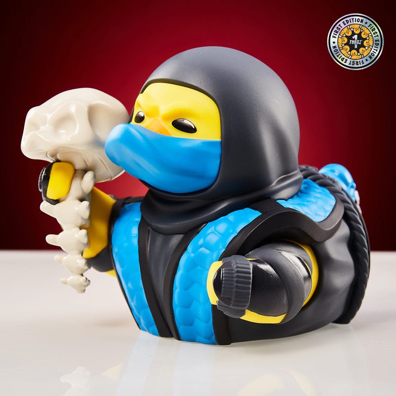 TUBBZ TUBBZ Mortal Kombat Sub - Zero Cosplaying Duck Collectible by LAB7 Malta, Europe