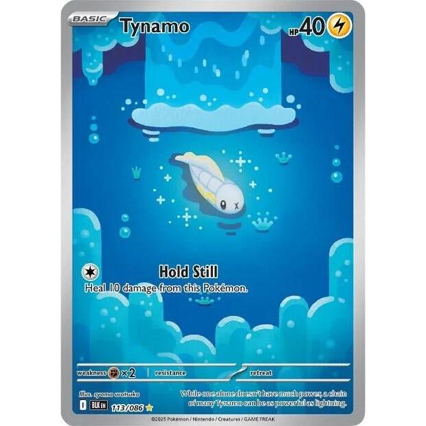 Pokemon Tynamo (113/086) (SV: Black Bolt) by LAB7 Malta, Europe