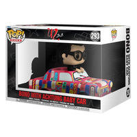 Funko U2 - Bono with Achtung Baby Car Pop! Rides 293 Vinyl Figure by LAB7 Malta, Europe
