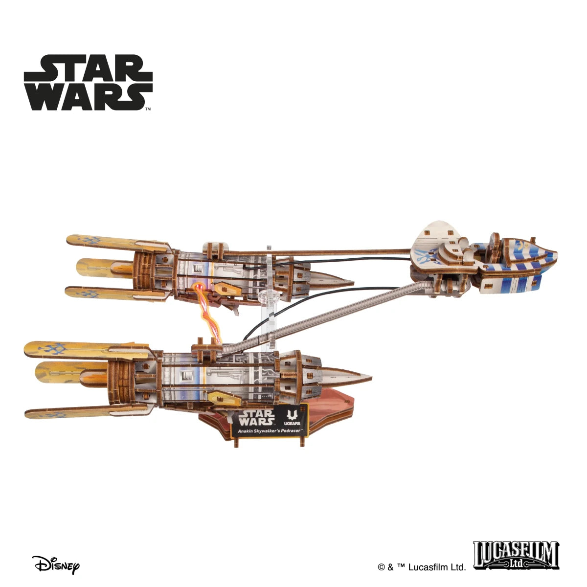 Ugears Anakin Skywalker’s Podracer™ Wooden Puzzle by LAB7 Malta, Europe
