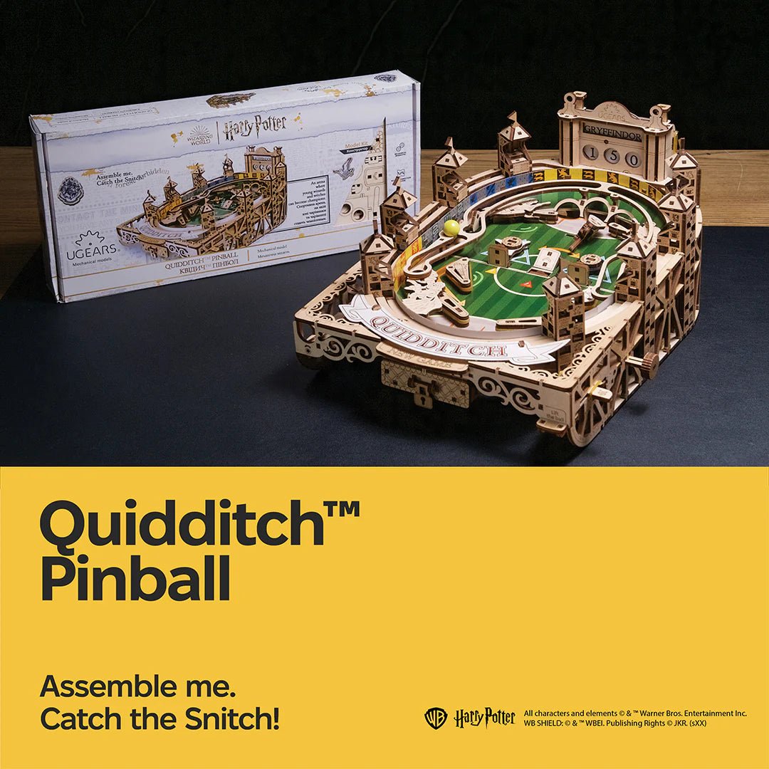Ugears Quidditch™ Pinball Wooden Puzzle by LAB7 Malta, Europe
