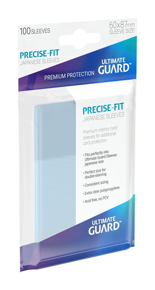 LAB7 Ultimate Guard Precise - Fit Sleeves Japanese Size Transparent (100) by LAB7 Malta, Europe