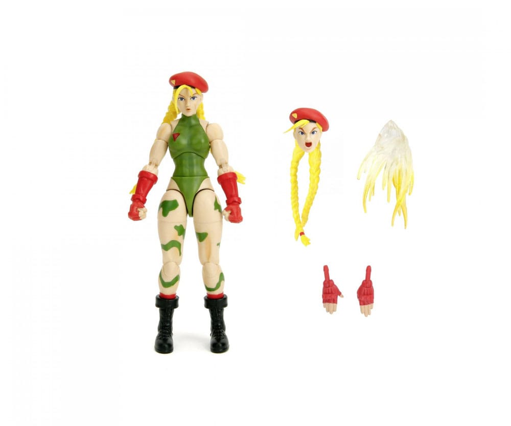 Jada Ultra Street Fighter II: The Final Challengers – Cammy 1/12 Action Figure 15cm by LAB7 Malta, Europe