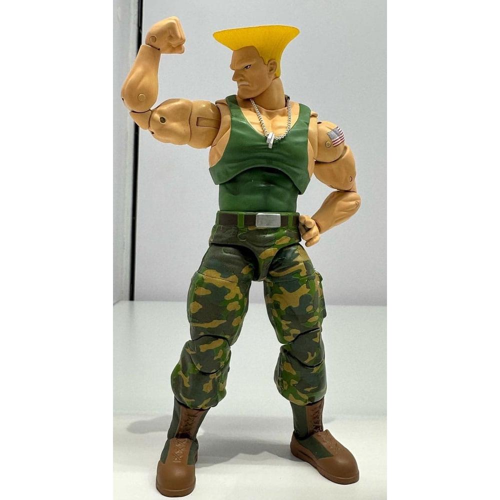 Jada Ultra Street Fighter II: The Final Challengers – Guile 1/12 Action Figure 15cm by LAB7 Malta, Europe