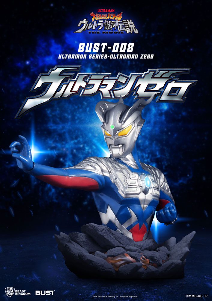 Beast Kingdom Ultraman Series PVC Bust Ultraman Zero 15 cm by LAB7 Malta, Europe