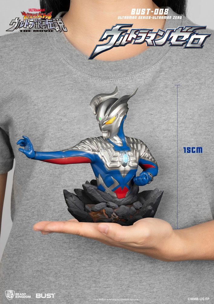 Beast Kingdom Ultraman Series PVC Bust Ultraman Zero 15 cm by LAB7 Malta, Europe