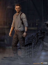 Iron Studios Uncharted Movie Deluxe Art Scale Statue 1/10 Nathan Drake 22 cm by LAB7 Malta, Europe