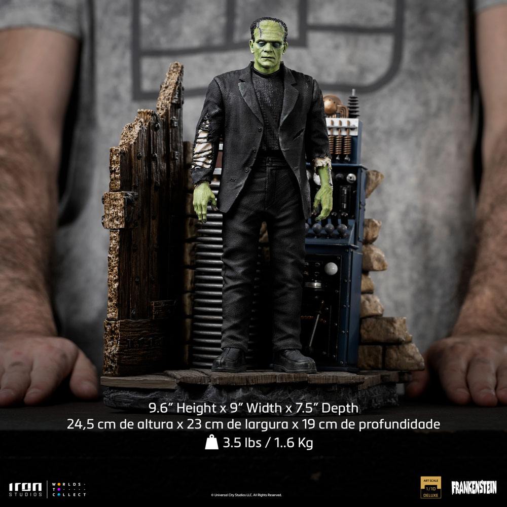 Iron Studios Universal Monsters Deluxe Art Scale Statue 1/10 Frankenstein Monster by LAB7 Malta, Europe