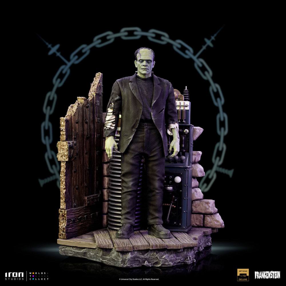 Iron Studios Universal Monsters Deluxe Art Scale Statue 1/10 Frankenstein Monster by LAB7 Malta, Europe