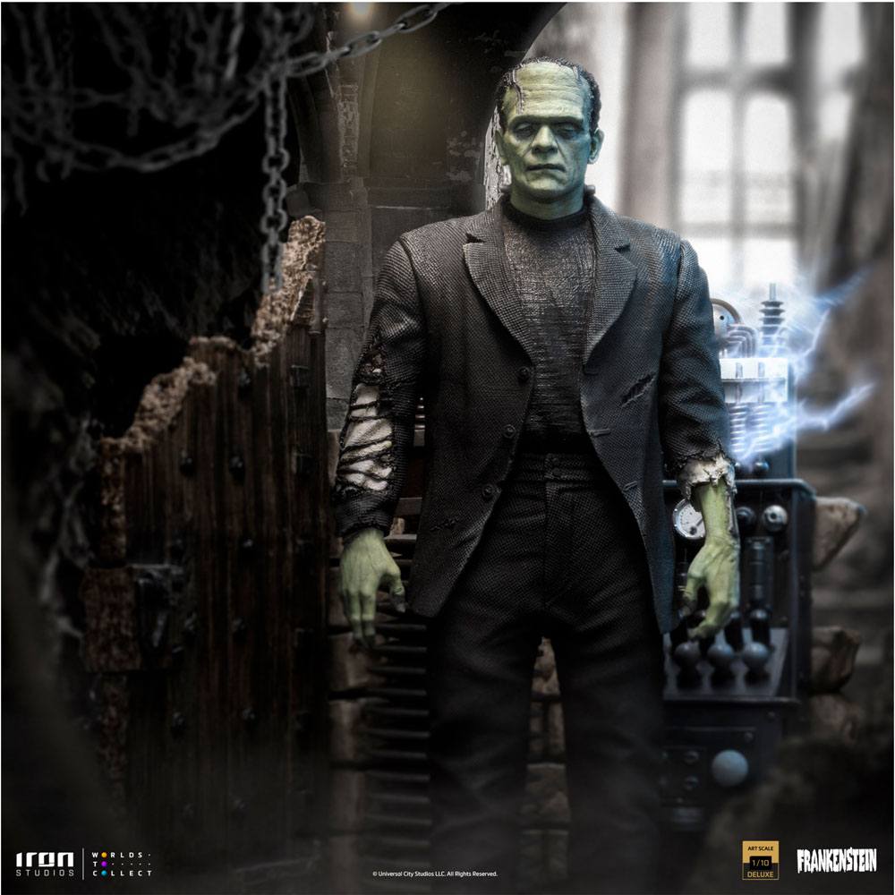 Iron Studios Universal Monsters Deluxe Art Scale Statue 1/10 Frankenstein Monster by LAB7 Malta, Europe