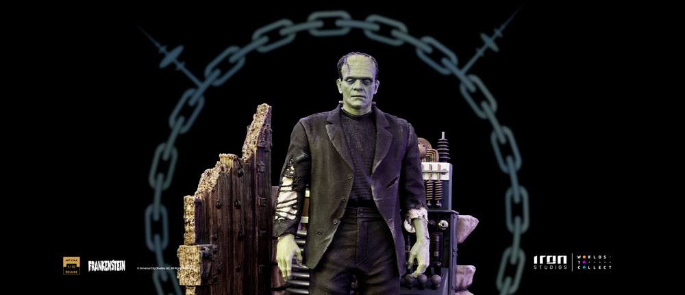 Iron Studios Universal Monsters Deluxe Art Scale Statue 1/10 Frankenstein Monster by LAB7 Malta, Europe