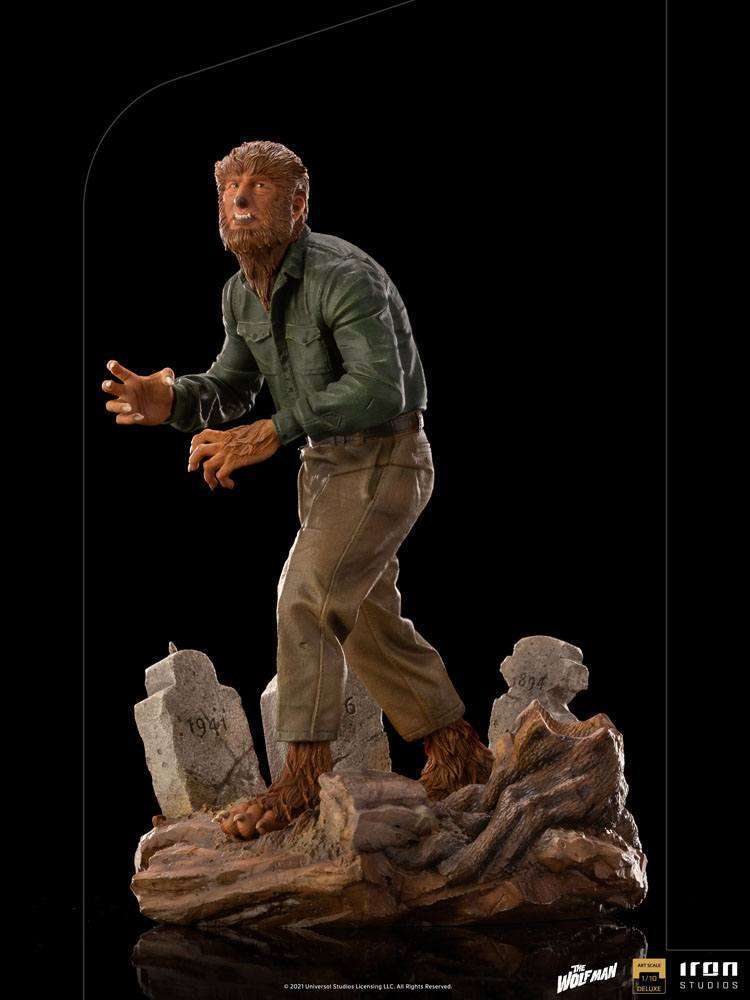 Iron Studios Universal Monsters Deluxe Art Scale Statue 1/10 The Wolf Man by LAB7 Malta, Europe