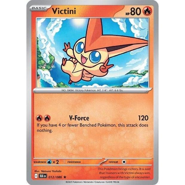Pokemon Victini (012/086) (SV: Black Bolt) by LAB7 Malta, Europe