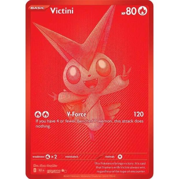 Pokemon Victini (171/086) (SV: Black Bolt) by LAB7 Malta, Europe