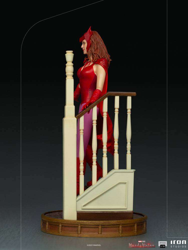 Iron Studios WandaVision Art Scale Statue 1/10 Wanda Halloween Version 23 cm by LAB7 Malta, Europe
